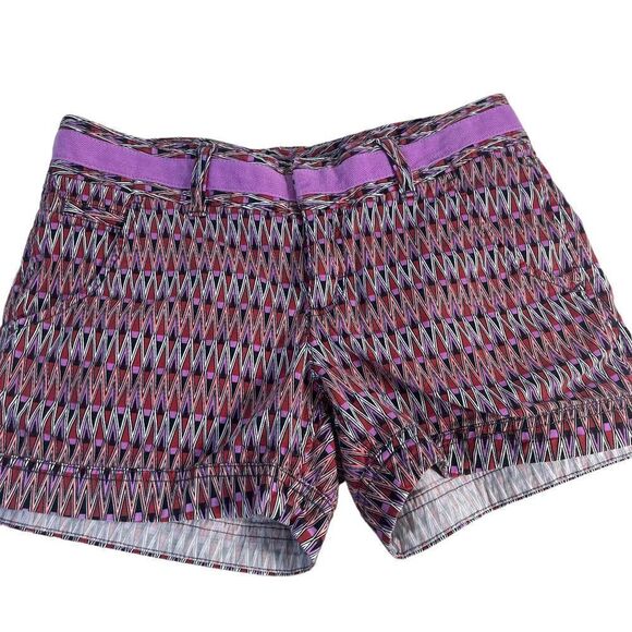 Athleta Ariel Fo Sho Thistle Print Shorts Sz 2/XS - Picture 2 of 9